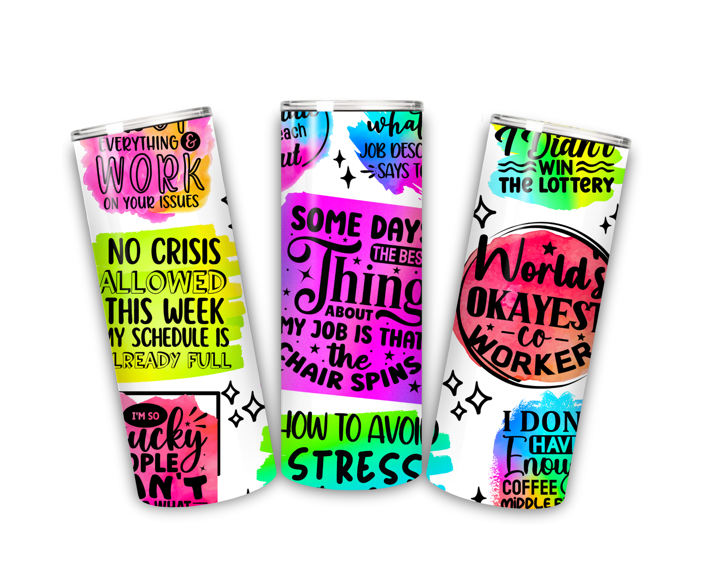 Sarcasm Survival 20 oz tumbler
