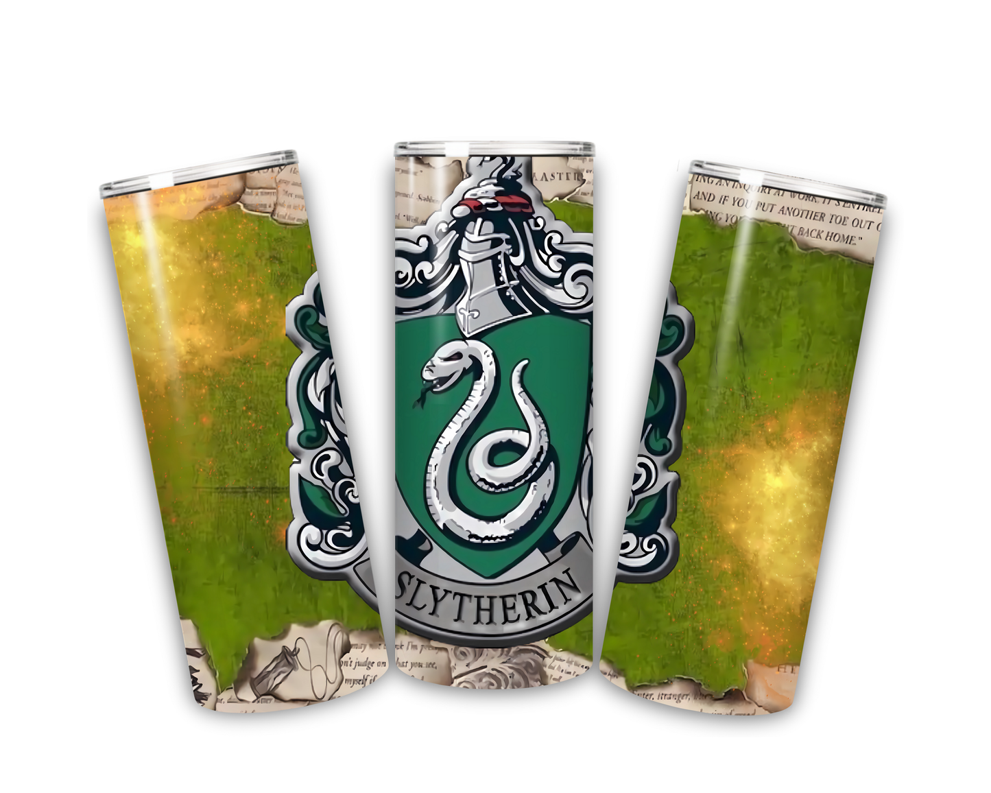 House Slytherin 20 oz tumbler