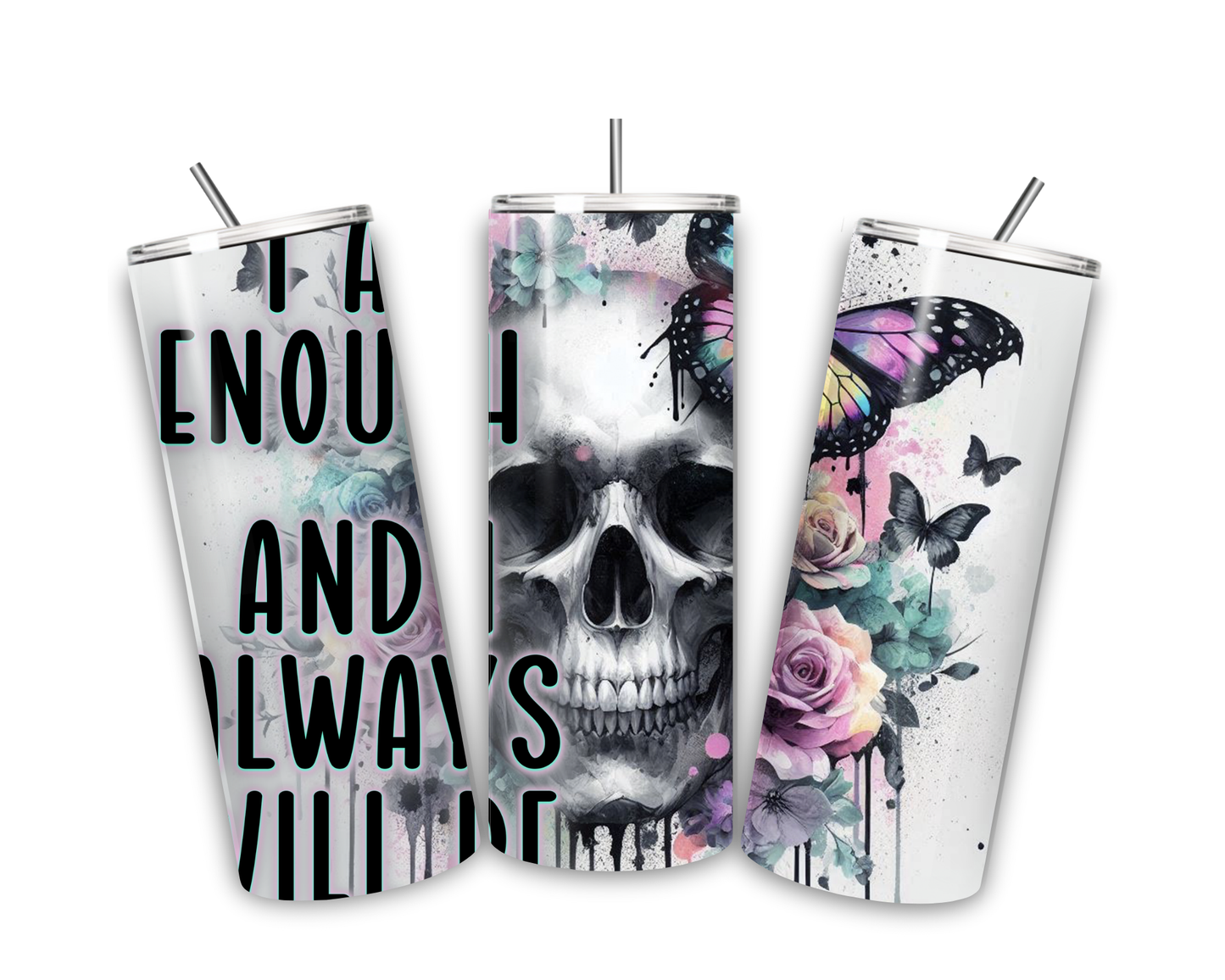 I am enough 20 oz tumbler