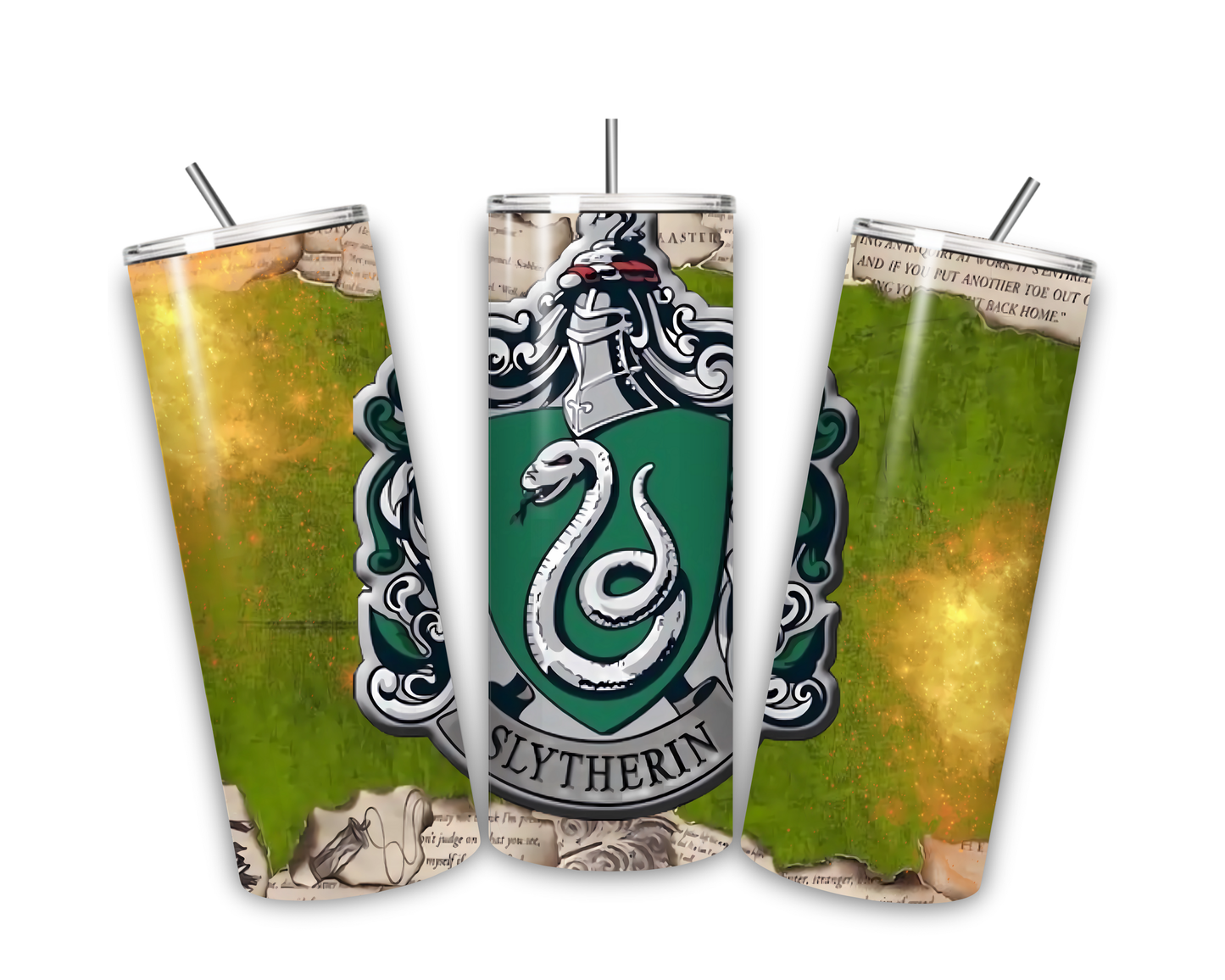 House Slytherin 20 oz tumbler