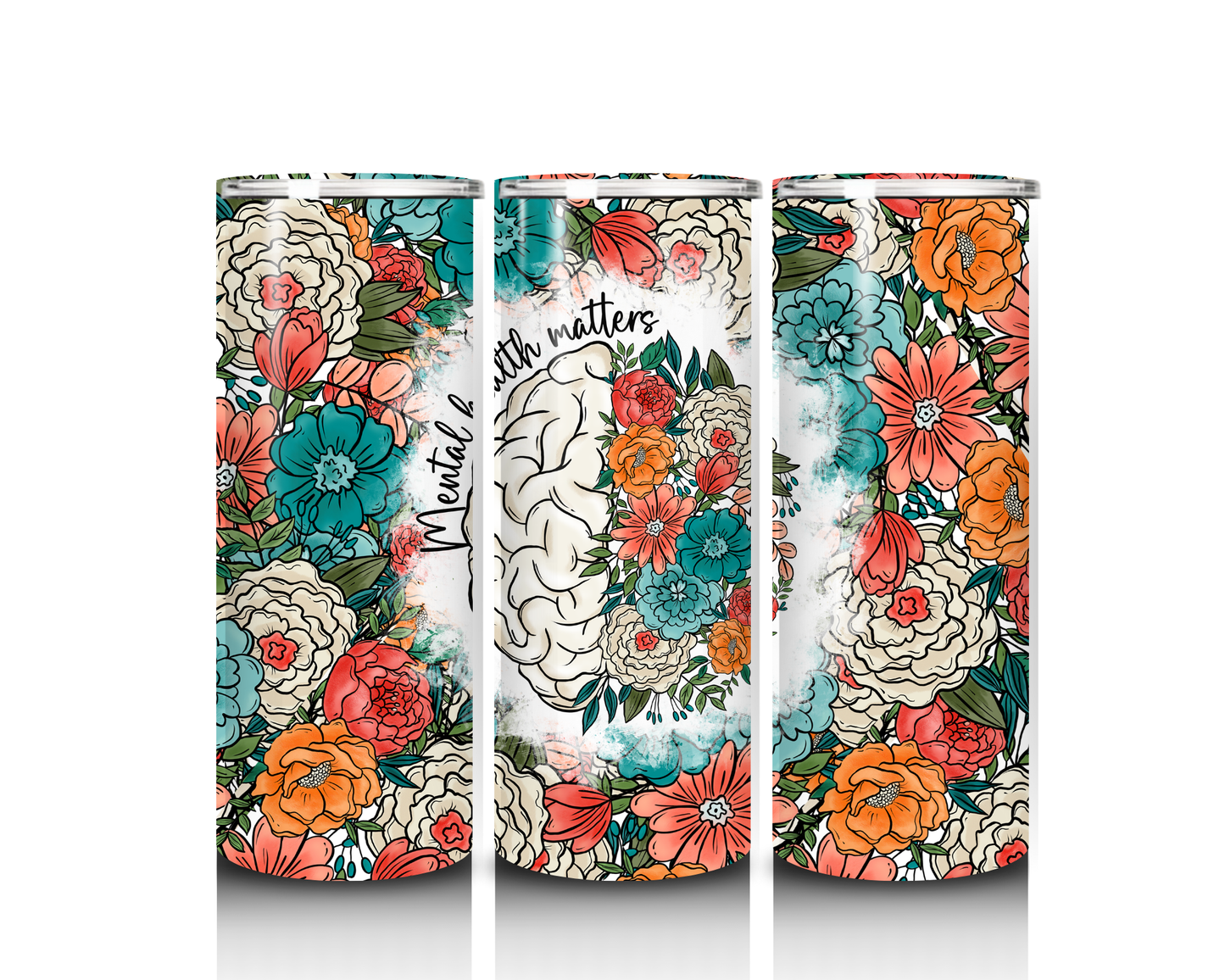 Mental Health Matters 20 oz tumbler