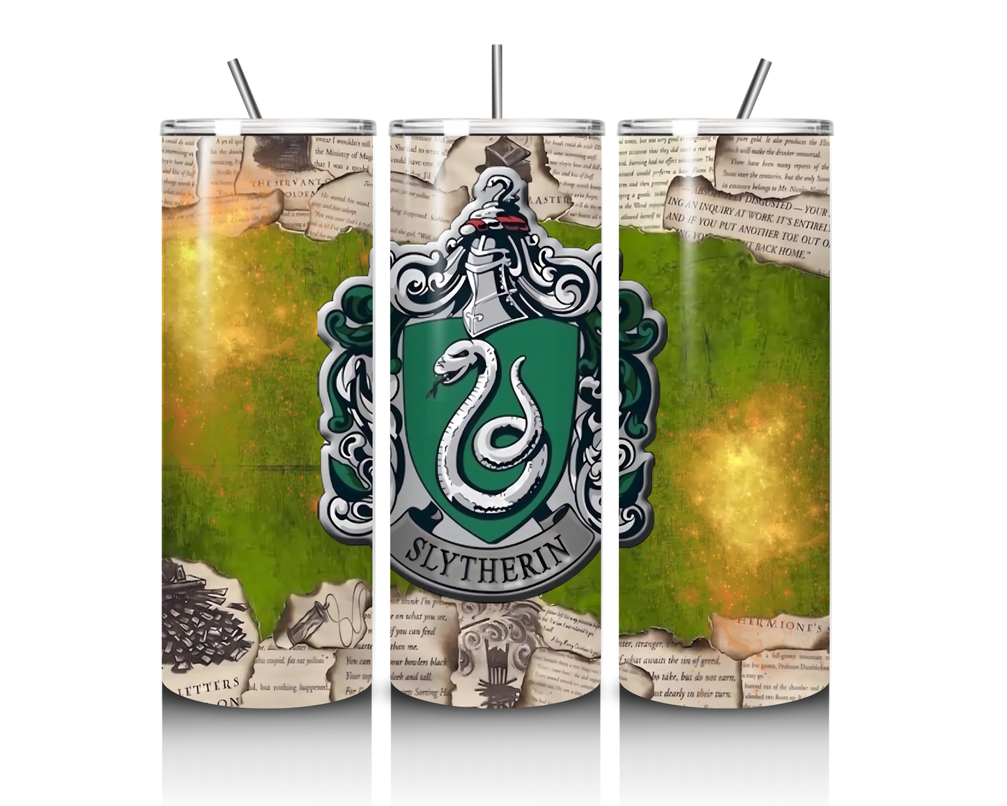 House Slytherin 20 oz tumbler