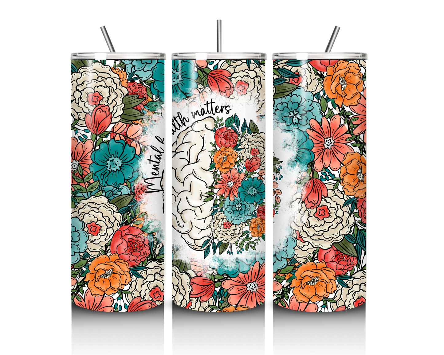 Mental Health Matters 20 oz tumbler