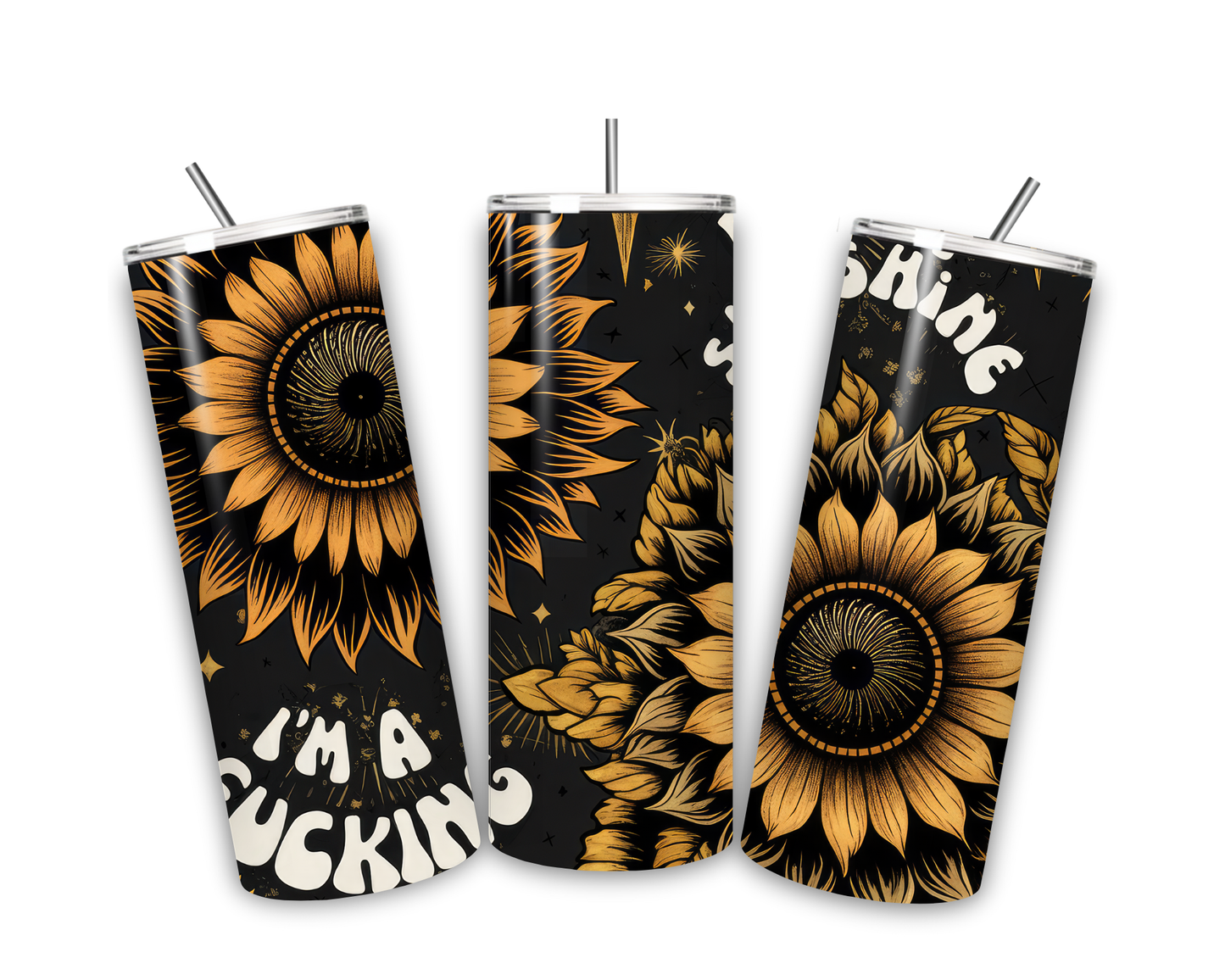 Ray of sunshine 20 oz tumbler