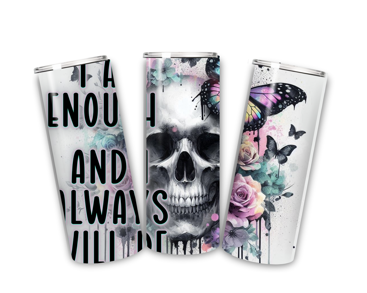 I am enough 20 oz tumbler