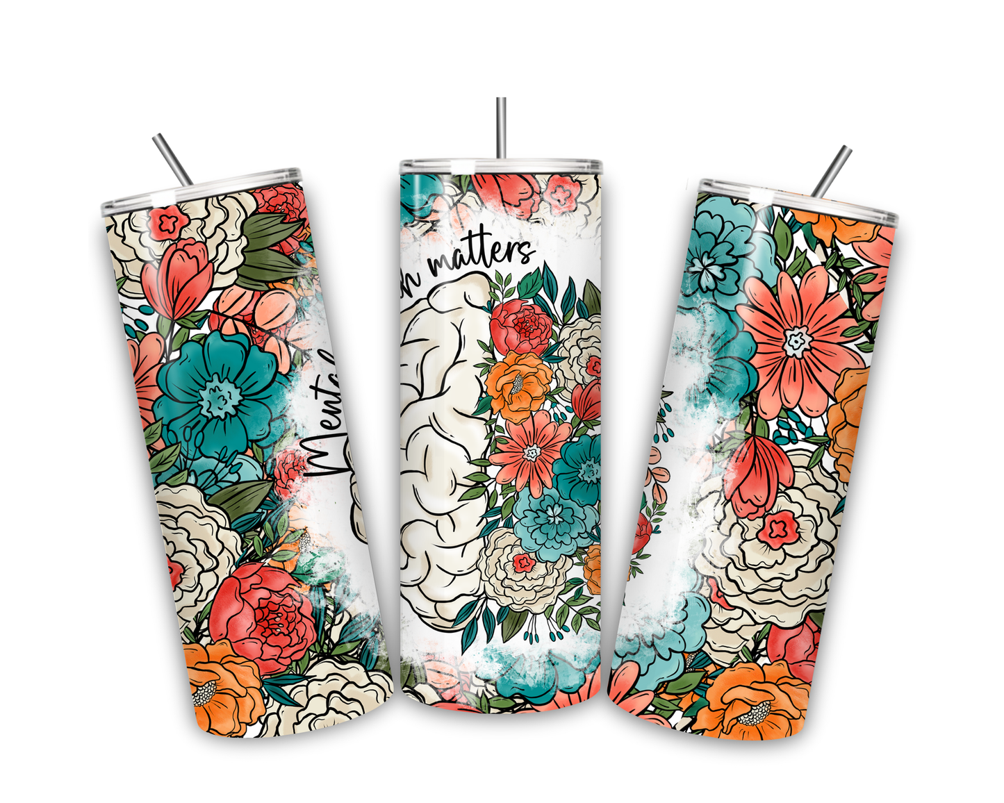 Mental Health Matters 20 oz tumbler