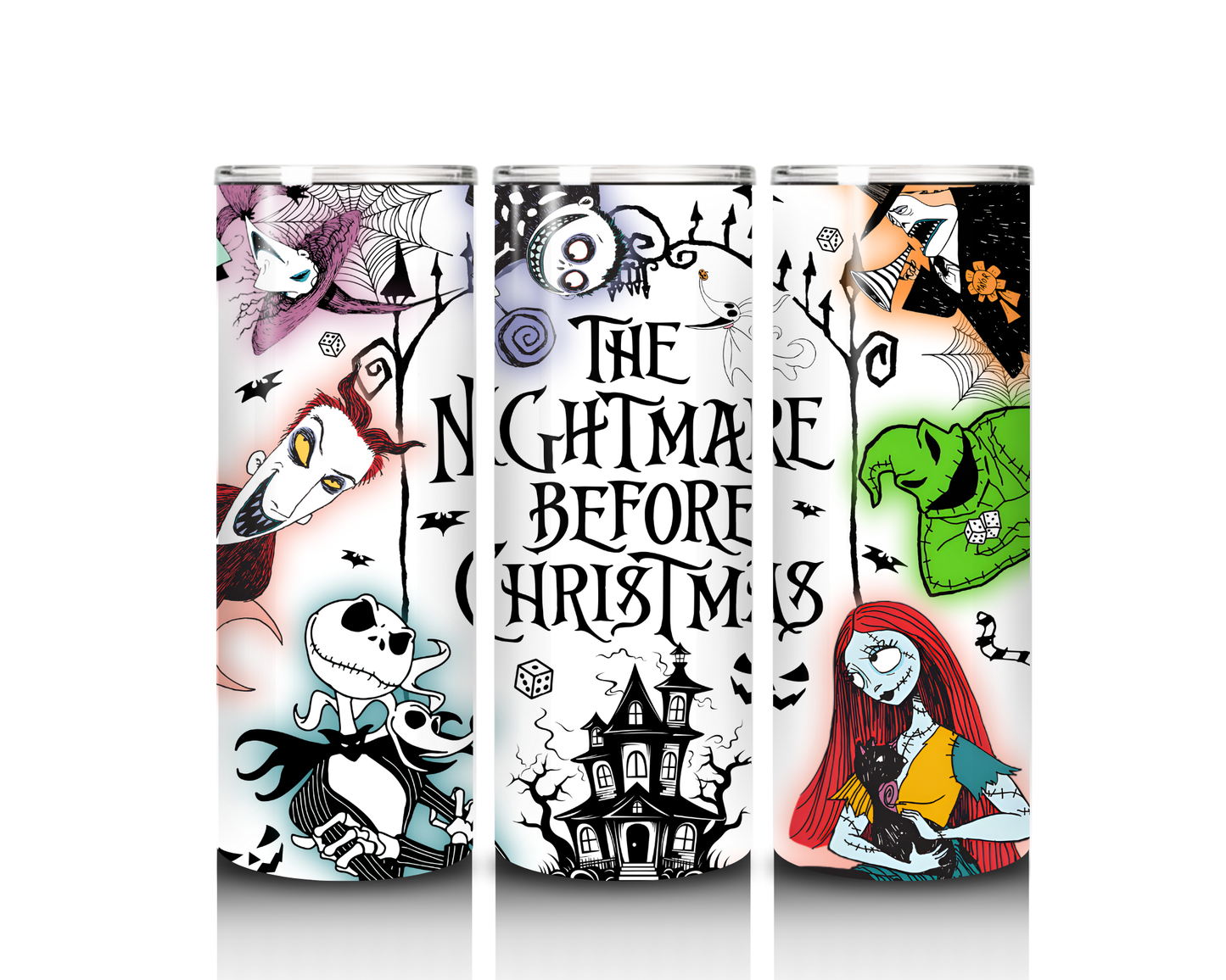 Nightmare Before Christmas 20 oz tumbler